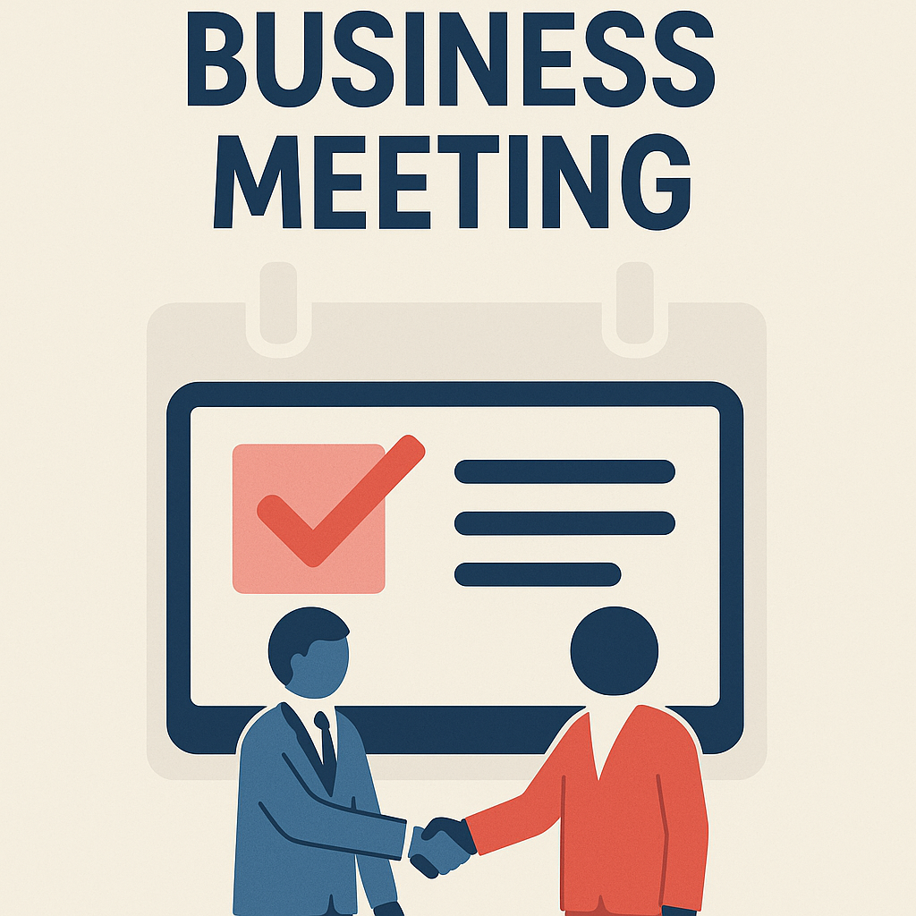 BOOK A BUSINESS MEETING
